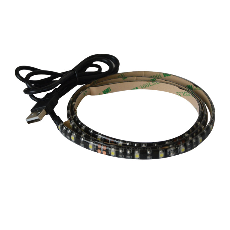 LED pásek s USB GETI GLS31C, 50 cm, studená bílá