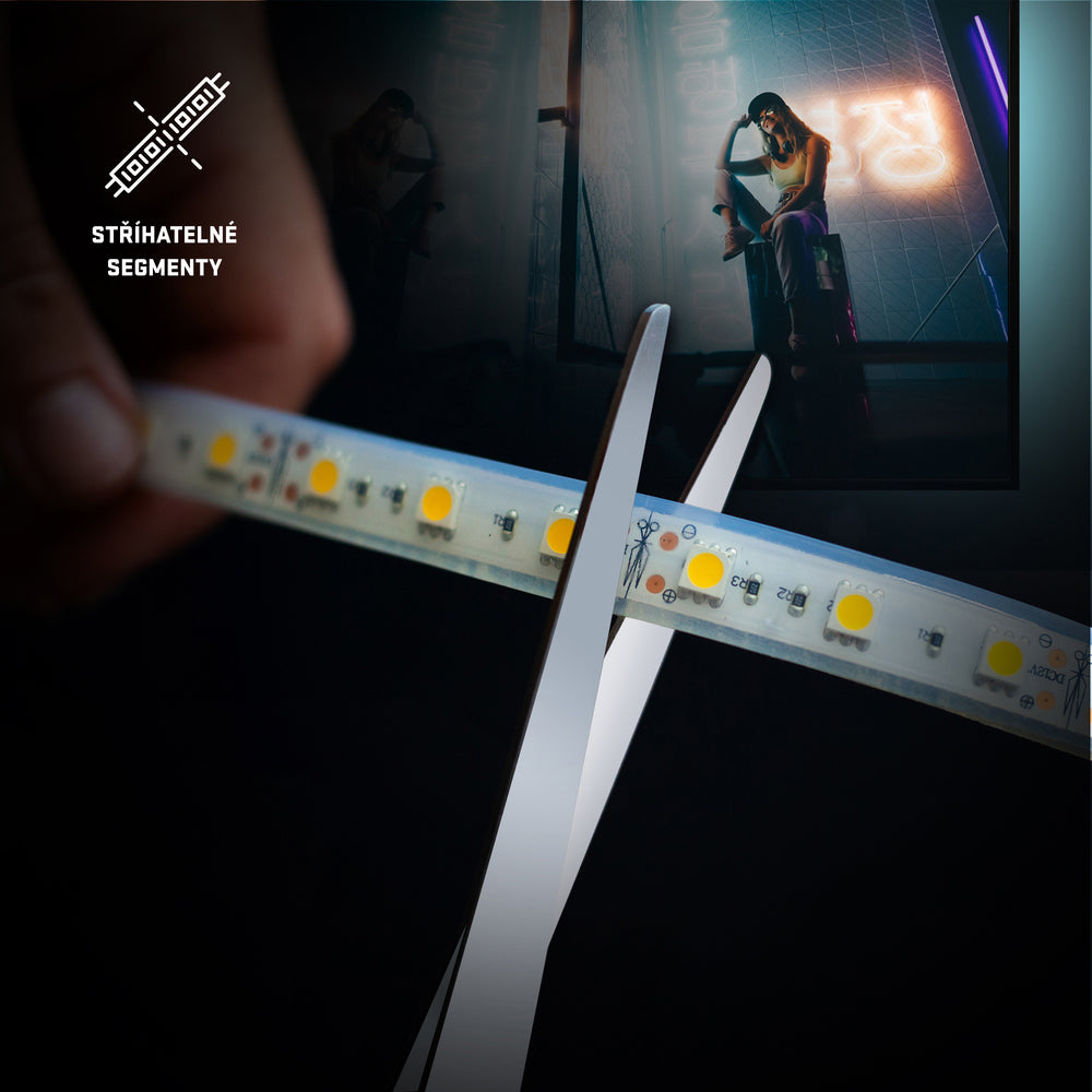 LED pásek pro TV 30LED RGB RETLUX RLS 102 USB