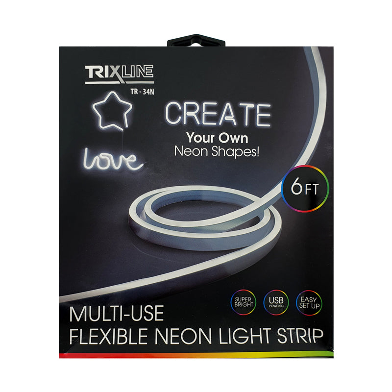 LED pásek USB TRIXLINE TR-34N 1,8m bílý neonový