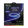 LED pásek USB TRIXLINE TR-32N 1,8m modrý neonový