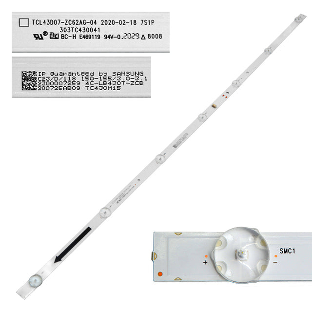 LED podsvit GoSAT GS4380, 1 pásek