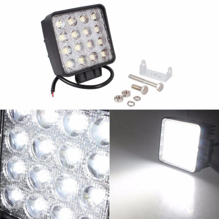 Světlo na pracovní stroje LED T764A, 10-30V/48W