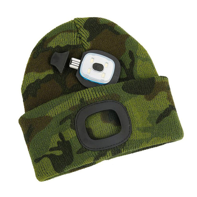 Čepice s čelovkou STREND PRO 3133515 Albacore Kid nabíjecí