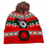 Čepice s čelovkou STREND PRO 3133512 X-mas nabíjecí