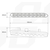 Světla pro denní svícení AMIO DRL 810 ver.2