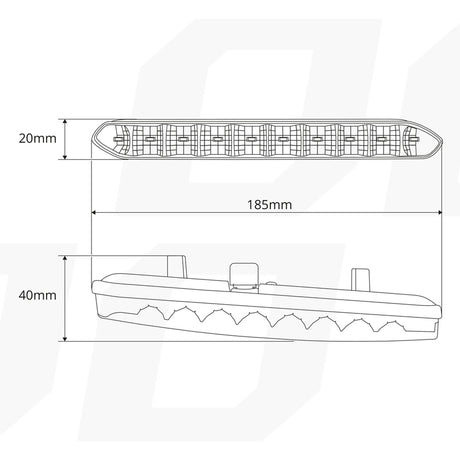 Světla pro denní svícení AMIO DRL 810 ver.2