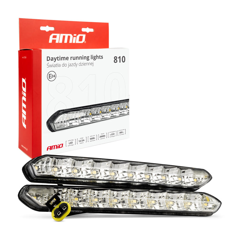 Světla pro denní svícení AMIO DRL 810 ver.2