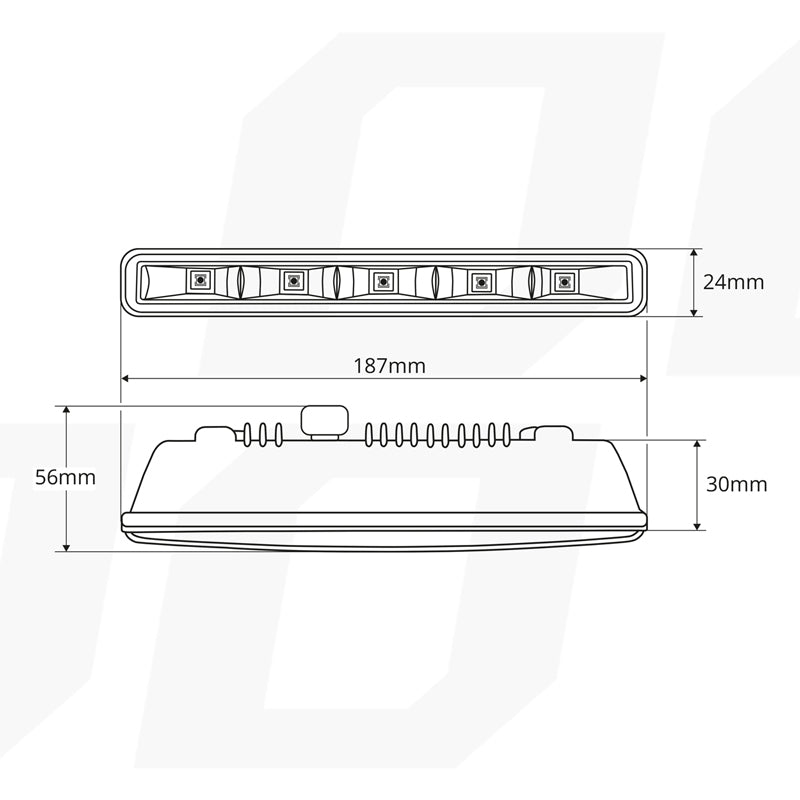 Světla pro denní svícení AMIO DRL 501HP