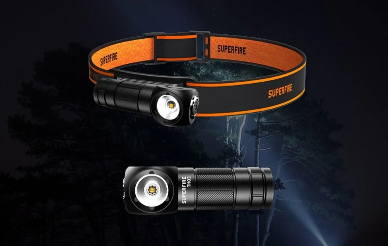 Svítilna SUPERFIRE TH03