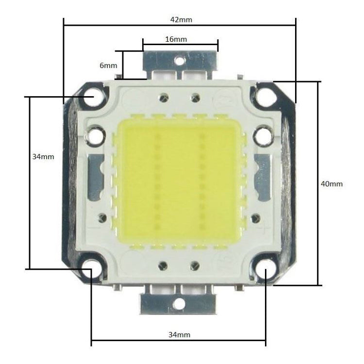 Čip Epistar 30W, 6000K