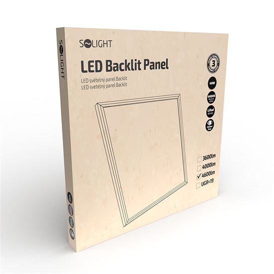LED panel SOLIGHT WO16-W 40W