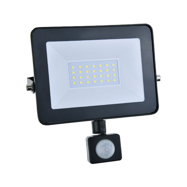 LED reflektor GETI GLF30P 30W s PIR čidlem
