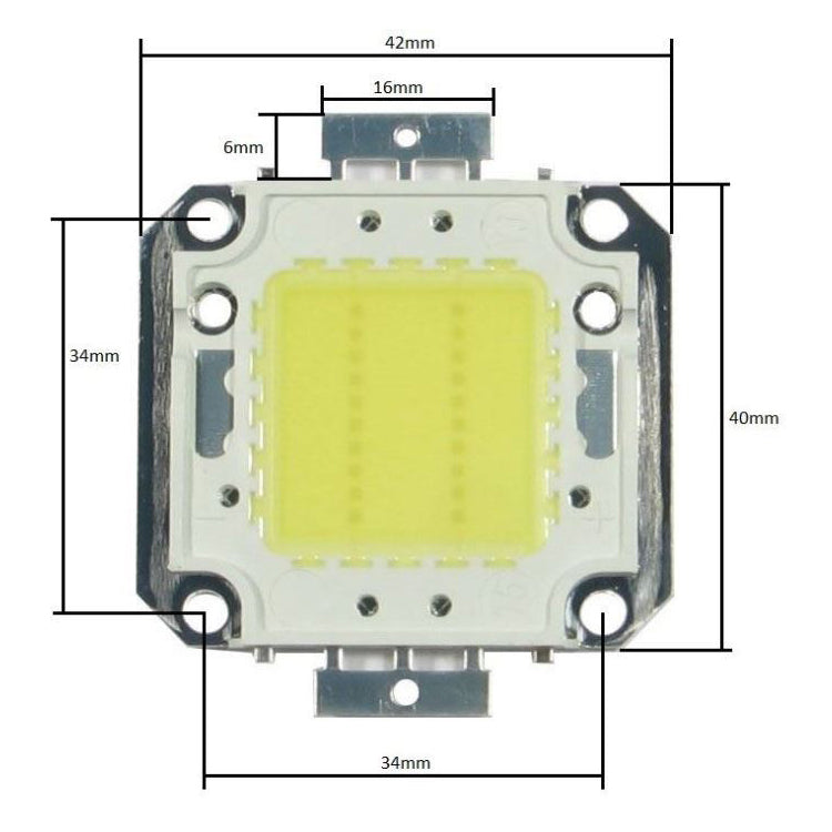 Čip Epistar 30W, 4000K