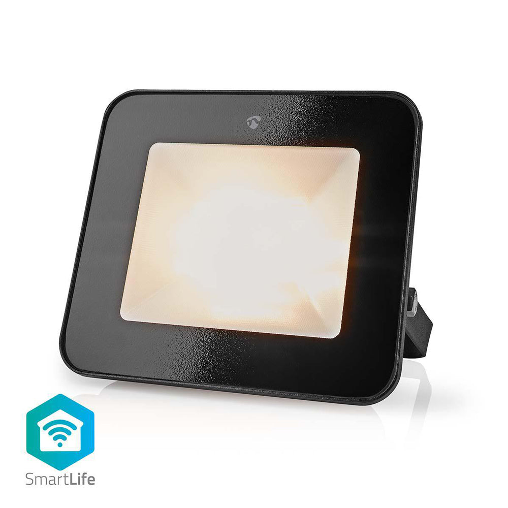 Smart LED reflektor NEDIS WIFILOFC20FBK 20W WiFi Tuya