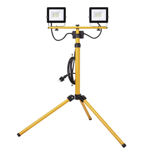LED reflektor EMOS HOBBY SLIM 2x20,5W se stojanem