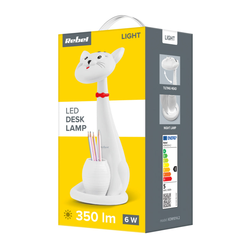 Lampa stolní REBEL KOM1014.2 Kočka