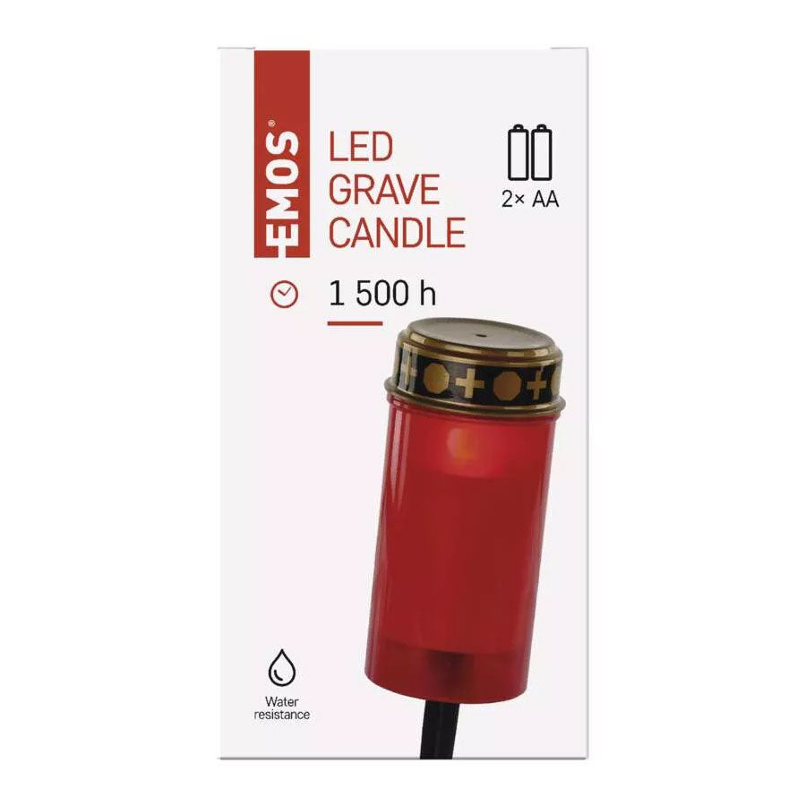 Svíčka LED hřbitovní EMOS DCCV22