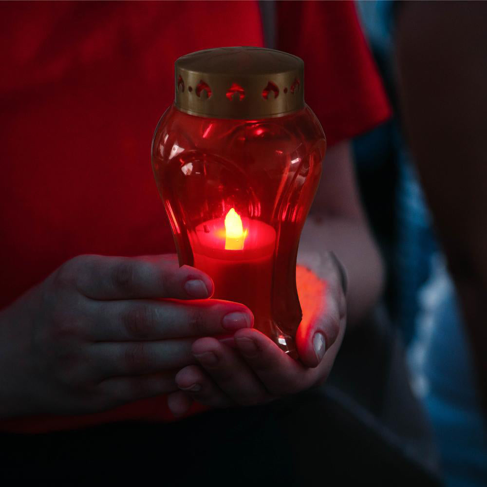 Svíčka LED hřbitovní RETLUX RLC 39