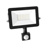 LED reflektor GETI GLF20P 20W s PIR čidlem