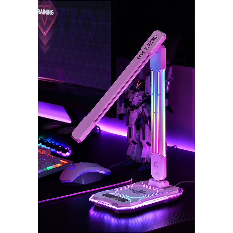 Lampa stolní GETI GTL106W s RGB podsvícením