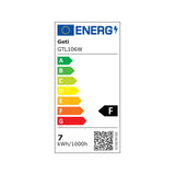 Lampa stolní GETI GTL106W s RGB podsvícením