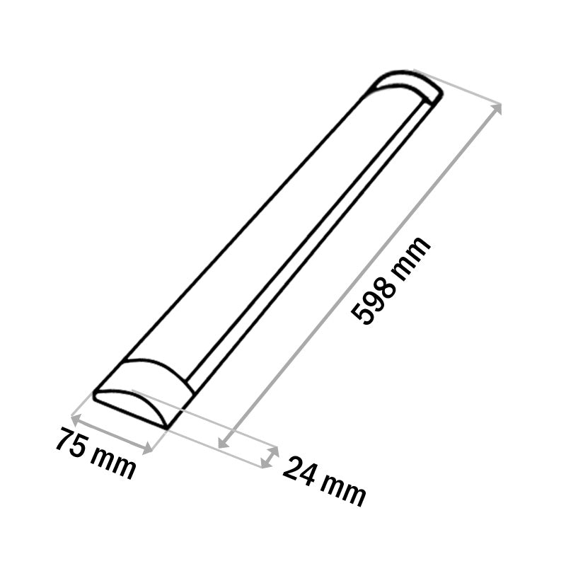 Svítidlo pod linku QTEC Q-32B 18W LED BATTEN LIGHT