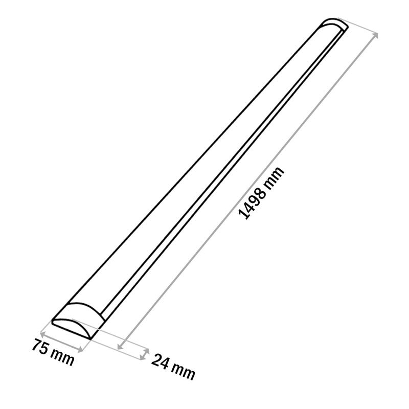 Svítidlo pod linku QTEC Q-37B 45W LED BATTEN LIGHT