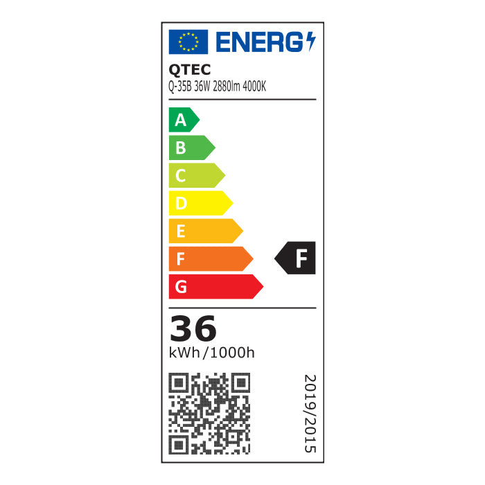 Svítidlo pod linku QTEC Q-35B 36W LED BATTEN LIGHT