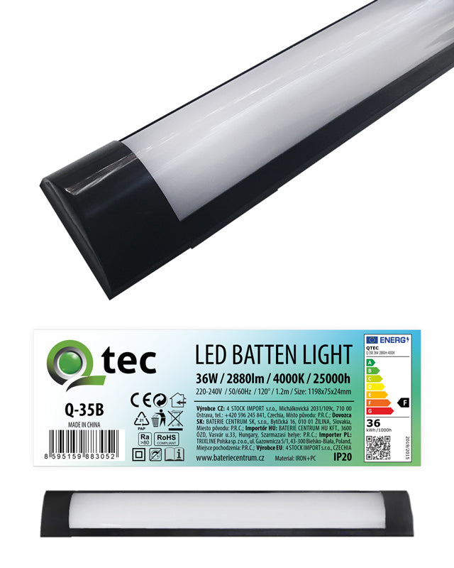 Svítidlo pod linku QTEC Q-35B 36W LED BATTEN LIGHT