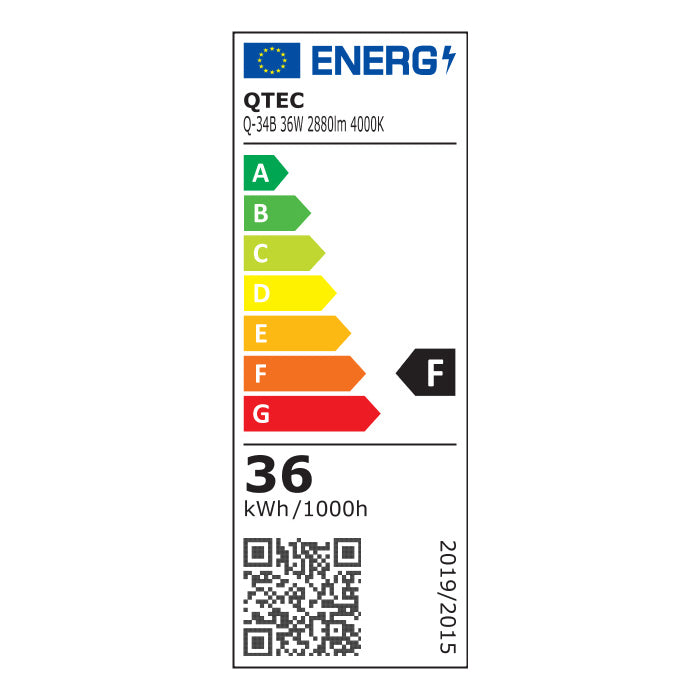 Svítidlo pod linku QTEC Q-34B 36W LED BATTEN LIGHT