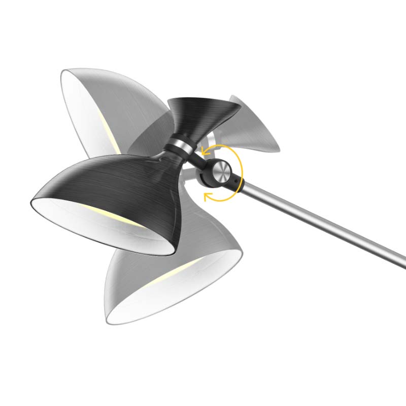 Lampa stojací REBEL KOM1025