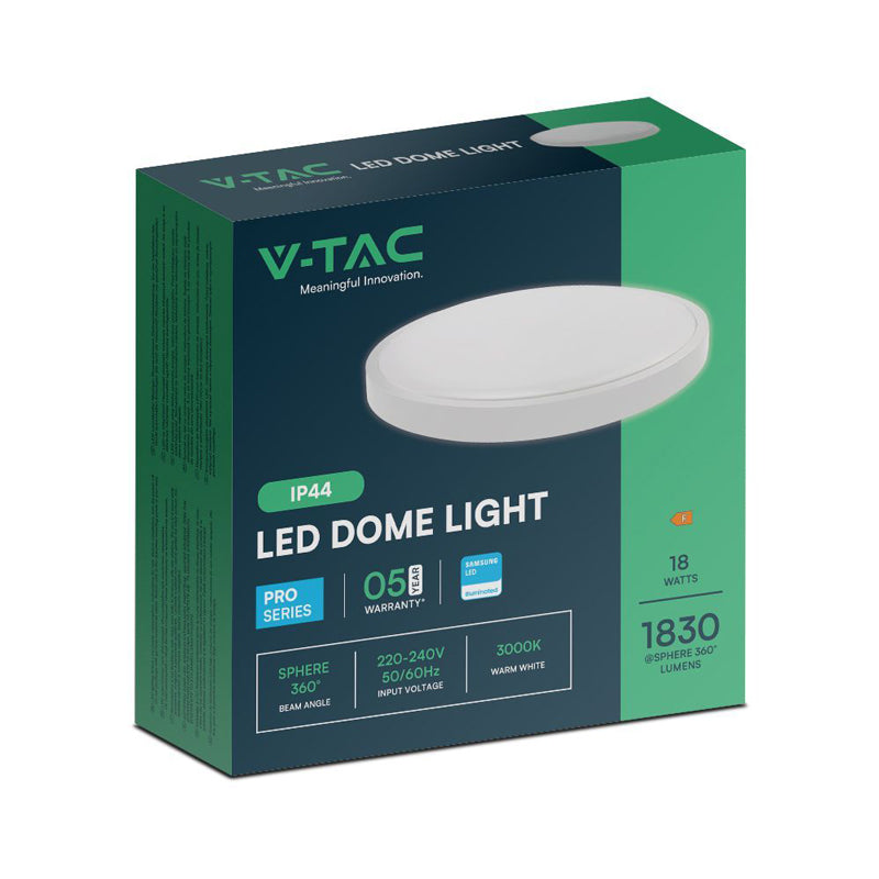 Svítidlo stropní V-TAC VT-8618 Round 18W Samsung Chip