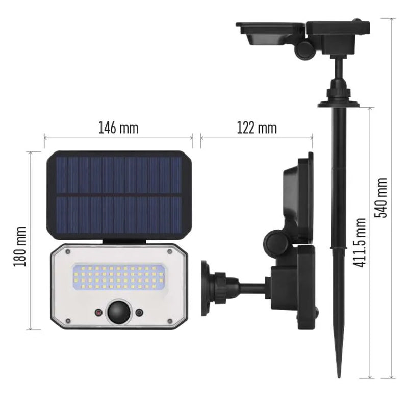 Reflektor solární EMOS ZG131S Spilo PIR