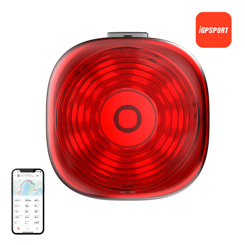 Svítilna na kolo zadní iGPSPORT TL30 Bluetooth