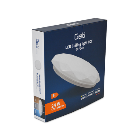 Svítidlo stropní GETI GCP24D 24W CCT diamant