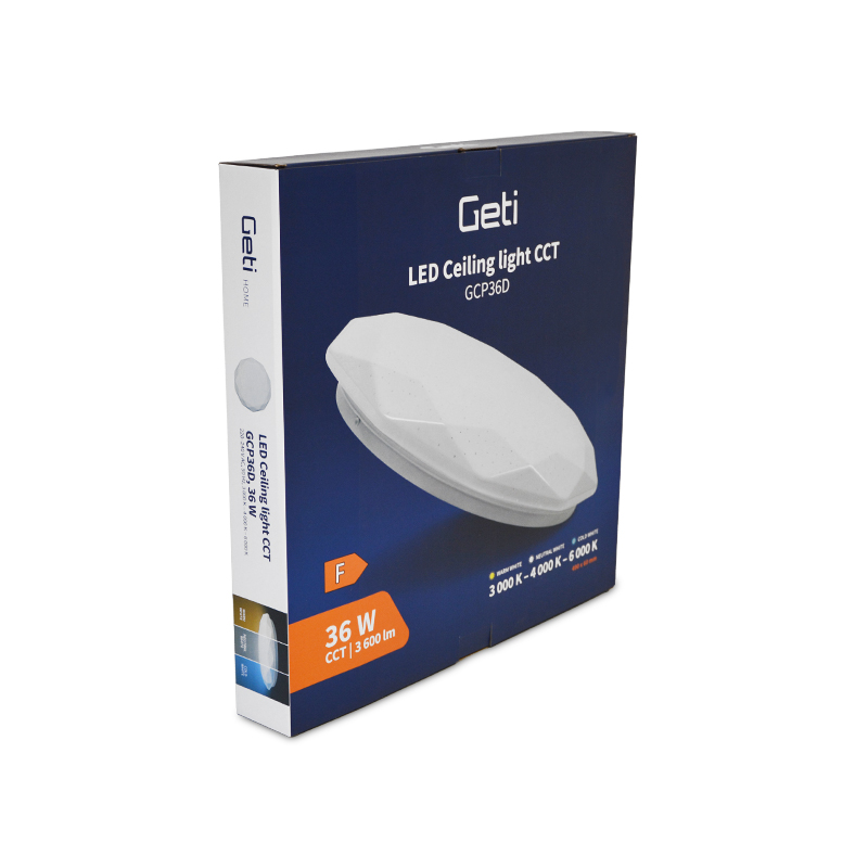 Svítidlo stropní GETI GCP36D 36W CCT diamant