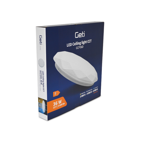 Svítidlo stropní GETI GCP36D 36W CCT diamant