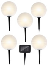 Svítidlo solární GRUNDIG 7682 koule RGB 5ks