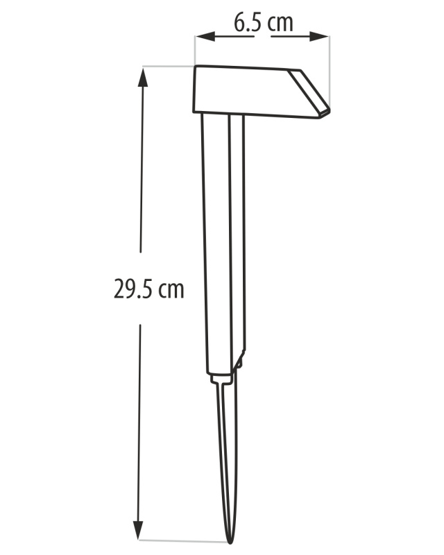 Svítidlo solární TRIXLINE TR-674J