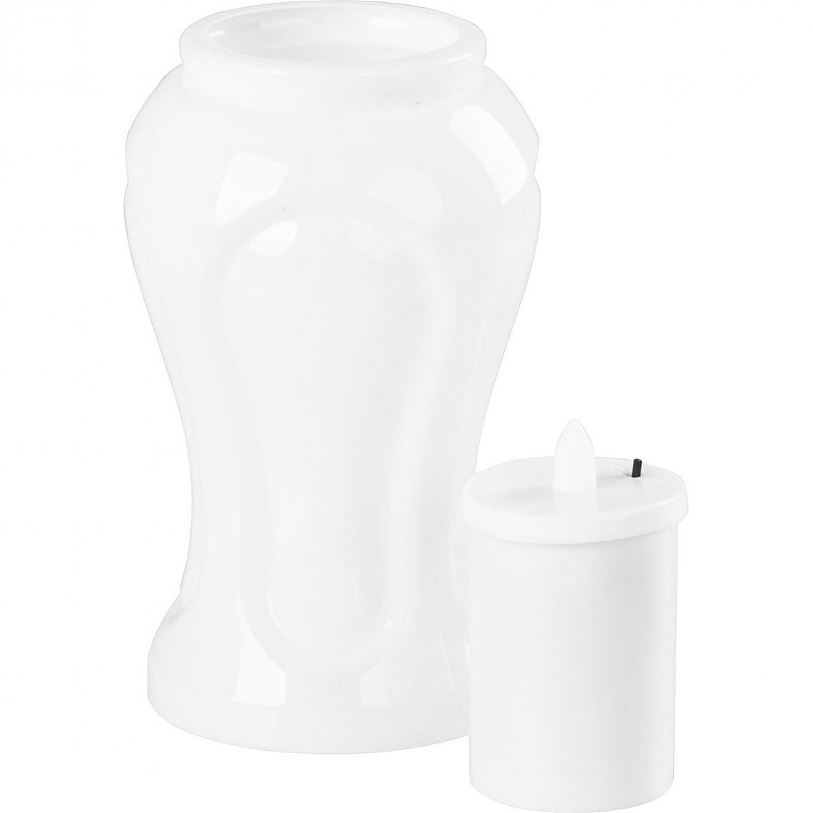 Svíčka LED hřbitovní MagicHome TG-26 White