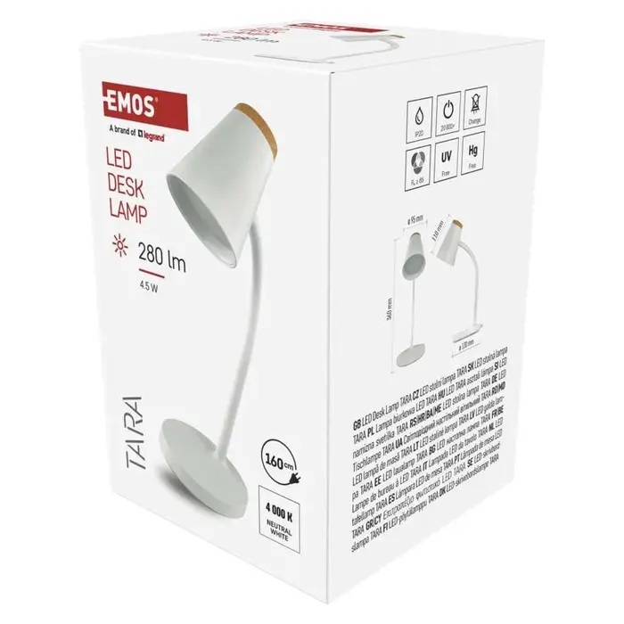 Lampa stolní EMOS Z7641W Tara