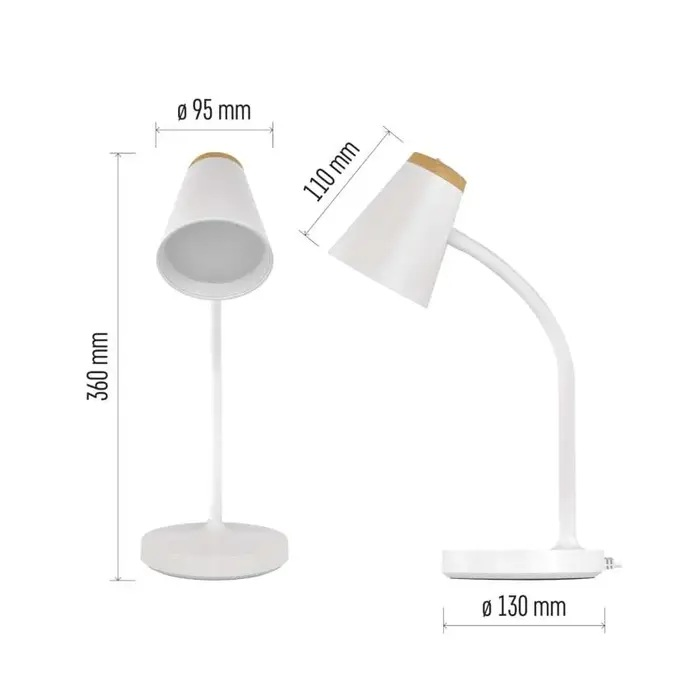 Lampa stolní EMOS Z7641W Tara
