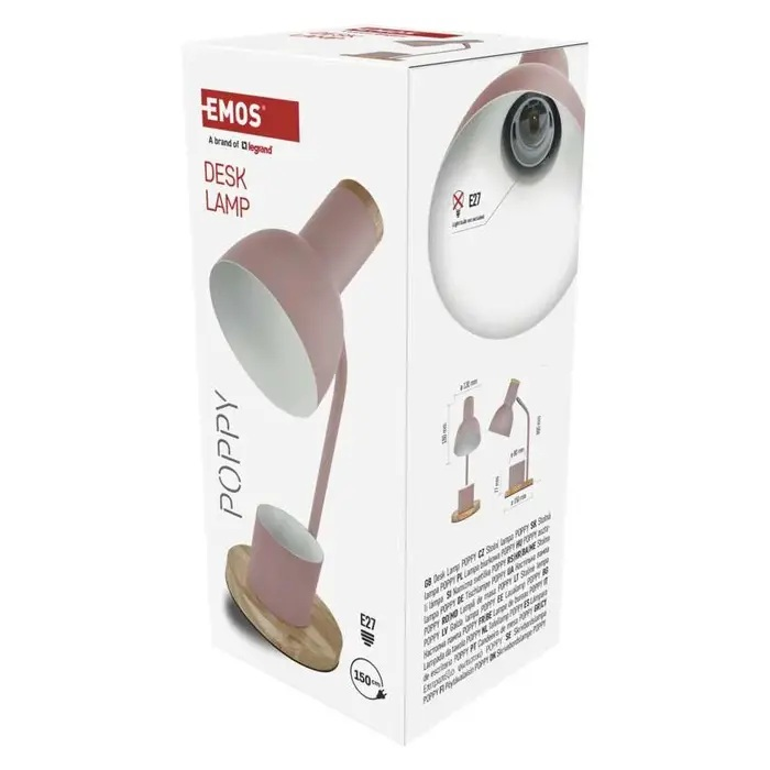 Lampa stolní EMOS Z7640P Poppy