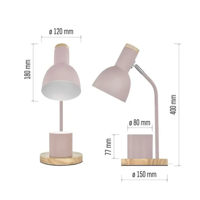 Lampa stolní EMOS Z7640P Poppy