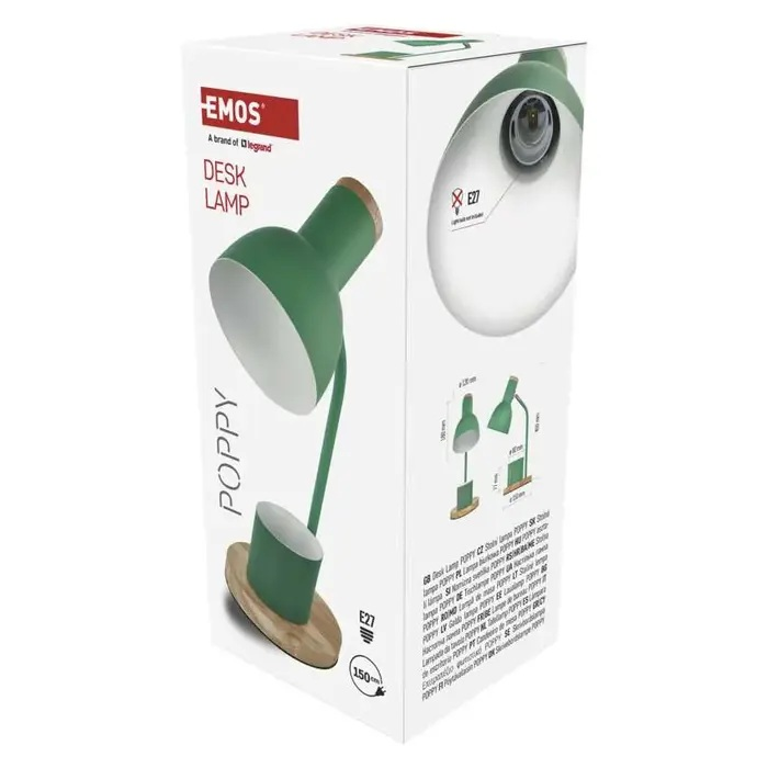 Lampa stolní EMOS Z7640GR Poppy