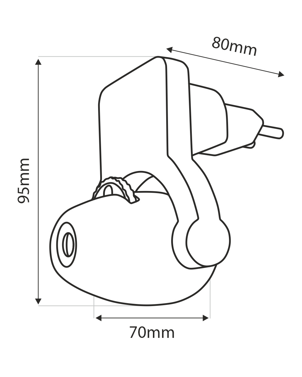 Noční světlo TRIXLINE TR-010M s projektorem