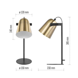 Lampa stolní EMOS Z7642GL Nina