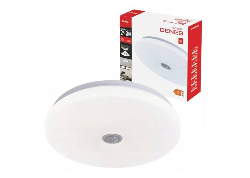 Svítidlo stropní PIR DIOLED Deneb 24W