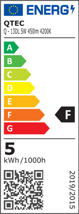 LED svítidlo QTEC Q-13DL 5W