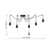 Svítidlo stropní DPM SL-6055